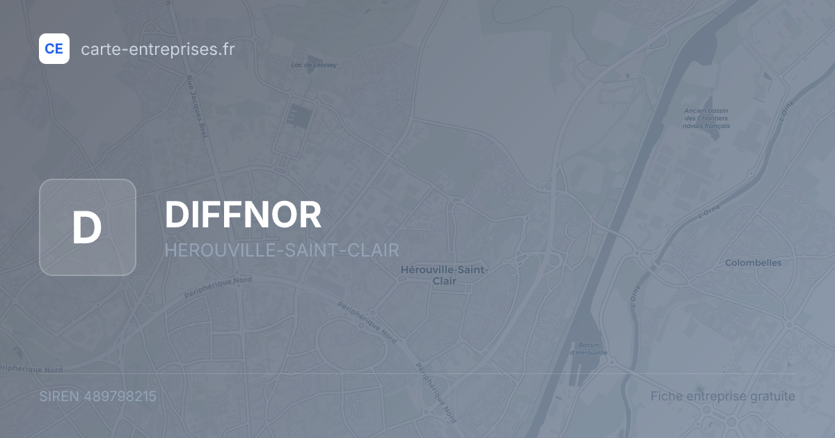 DIFFNOR — 489798215 — fiche entreprise