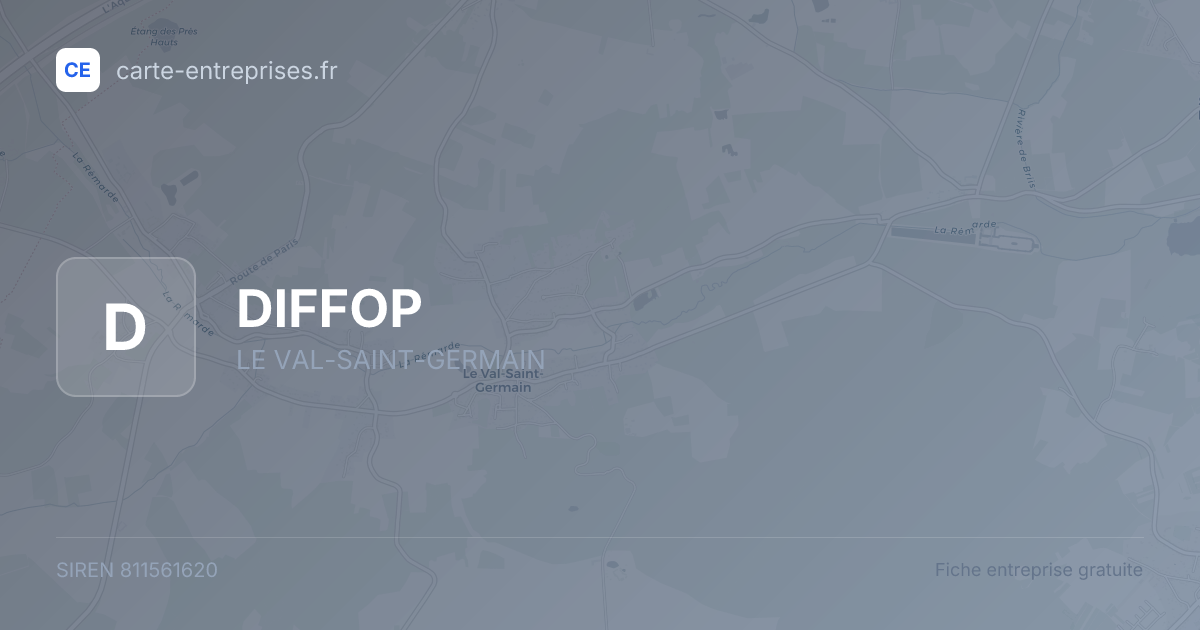 DIFFOP — 811561620 — fiche entreprise