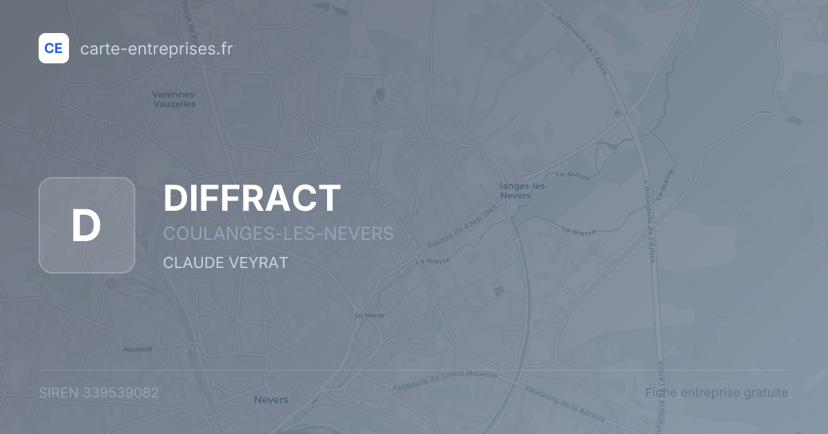 DIFFRACT — 339539082 — fiche entreprise
