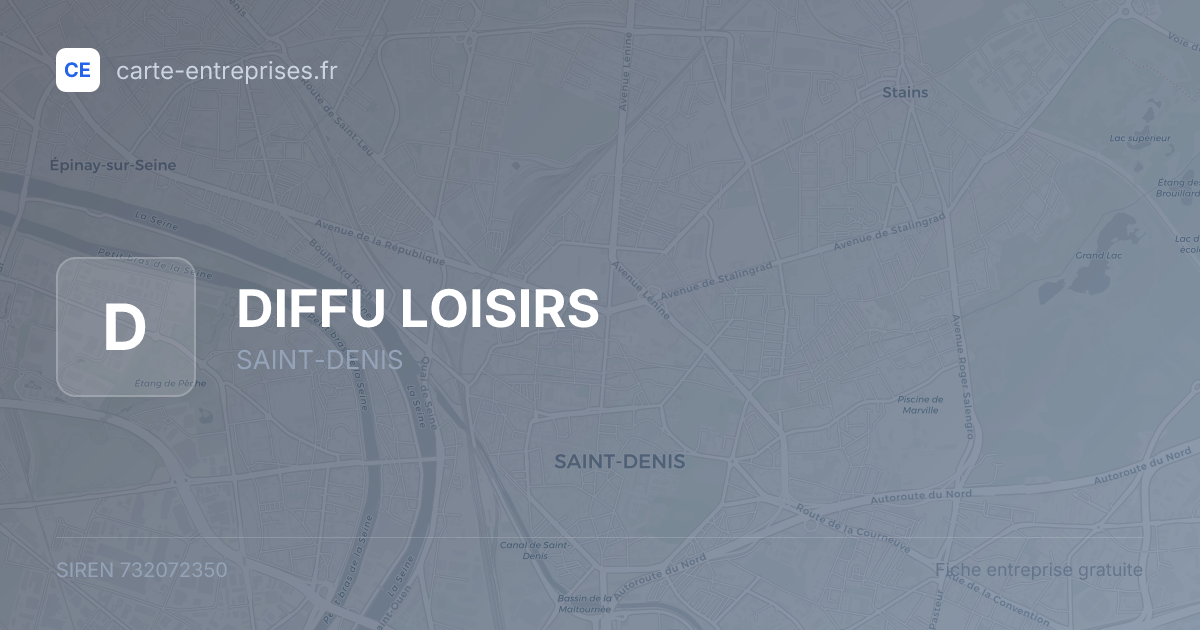 DIFFU LOISIRS — 732072350 — fiche entreprise