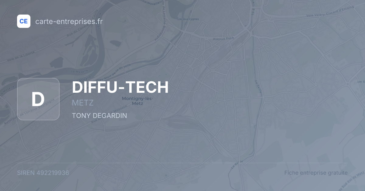 DIFFU-TECH — 492219936 — fiche entreprise