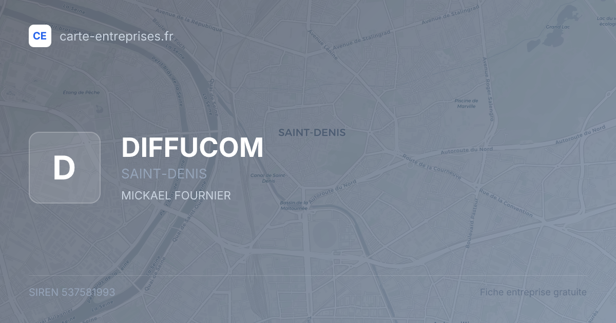 DIFFUCOM — 537581993 — fiche entreprise