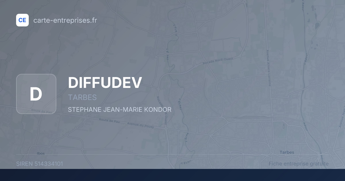 DIFFUDEV — 514334101 — fiche entreprise