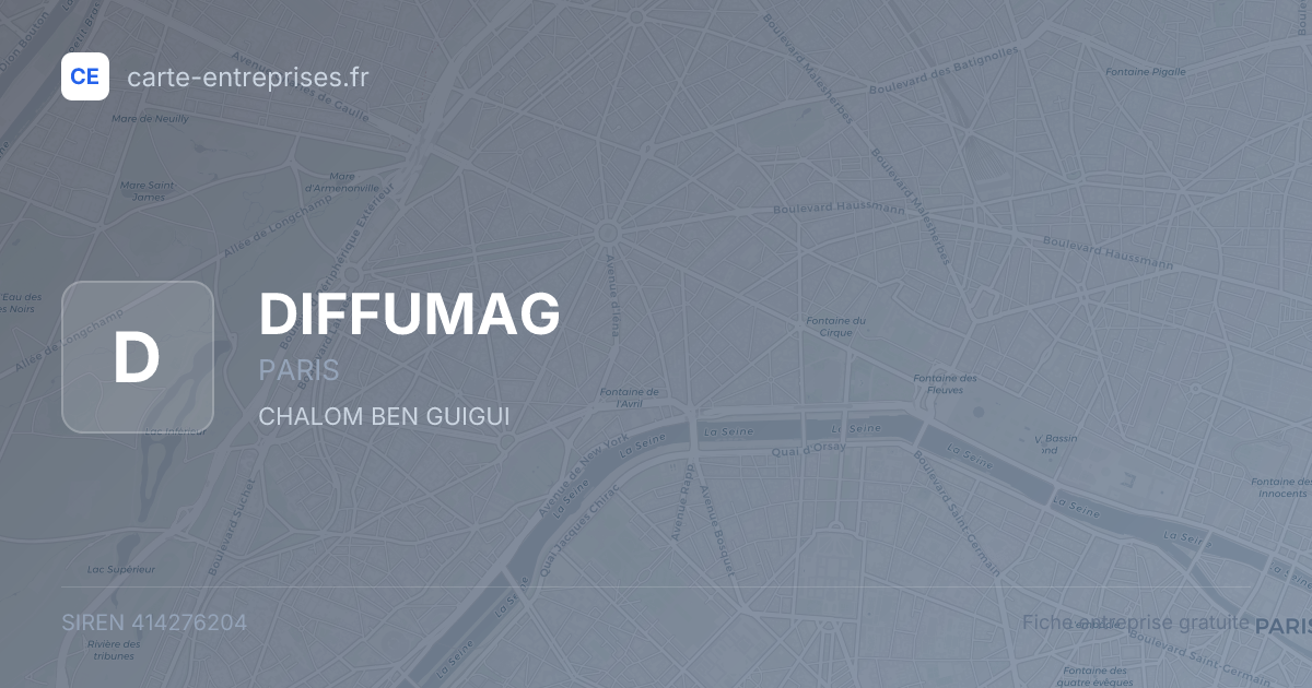 DIFFUMAG — 414276204 — fiche entreprise