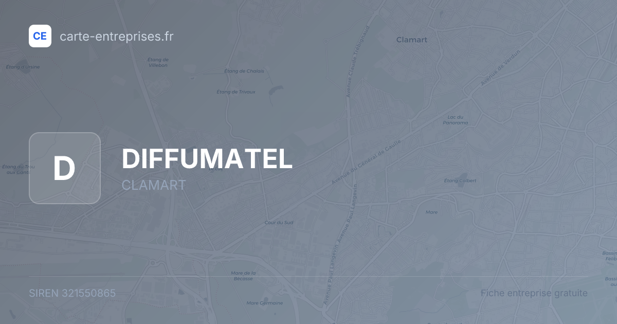 DIFFUMATEL — 321550865 — fiche entreprise