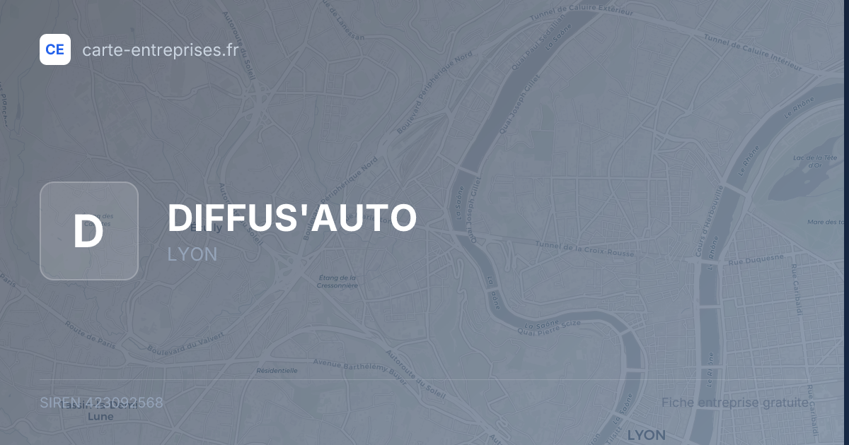 DIFFUS'AUTO — 423092568 — fiche entreprise