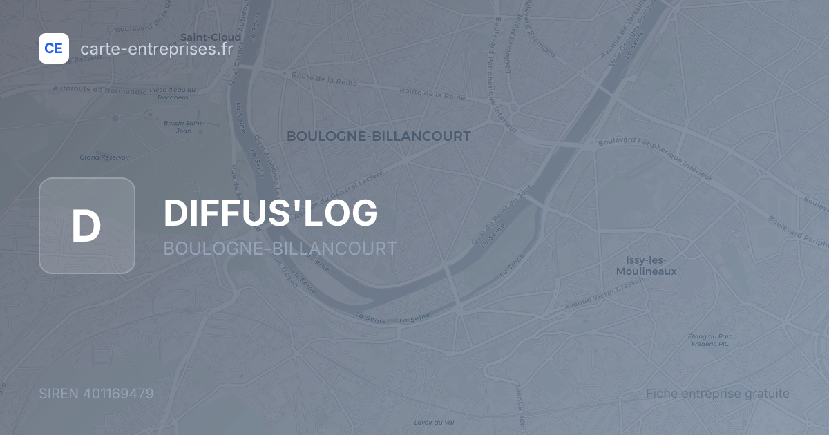 DIFFUS'LOG — 401169479 — fiche entreprise