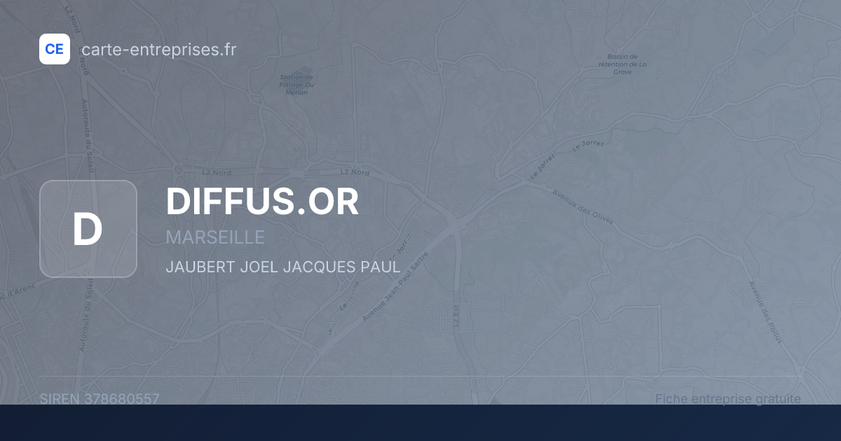 DIFFUS.OR — 378680557 — fiche entreprise