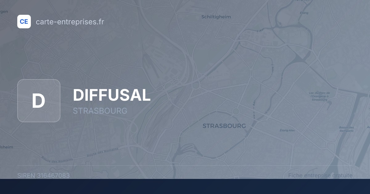 DIFFUSAL — 316467083 — fiche entreprise