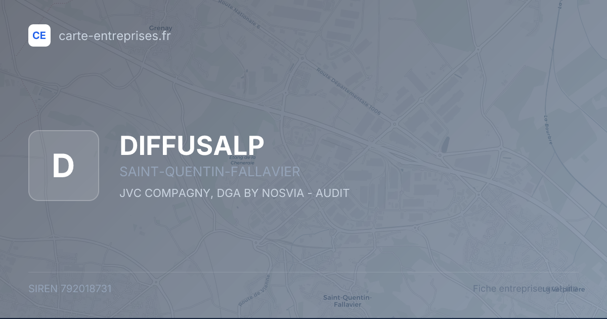 DIFFUSALP — 792018731 — fiche entreprise