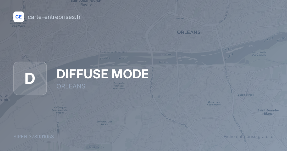 DIFFUSE MODE — 378991053 — fiche entreprise
