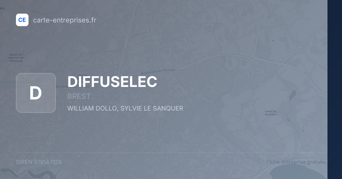 DIFFUSELEC — 519147128 — fiche entreprise