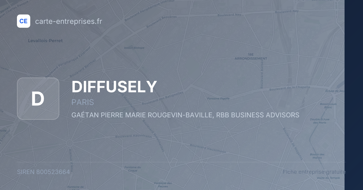 DIFFUSELY — 800523664 — fiche entreprise