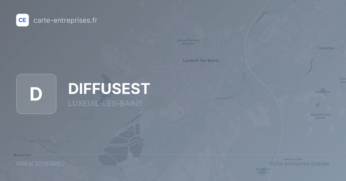 DIFFUSEST — 320926157 — fiche entreprise