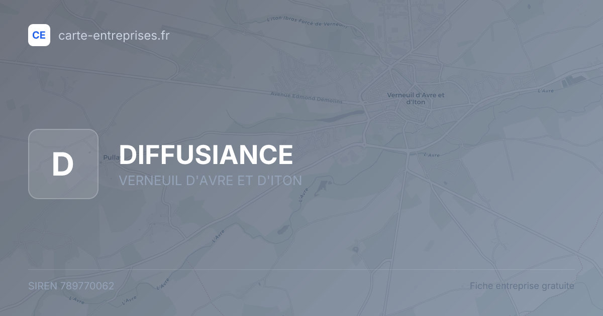 DIFFUSIANCE — 789770062 — fiche entreprise