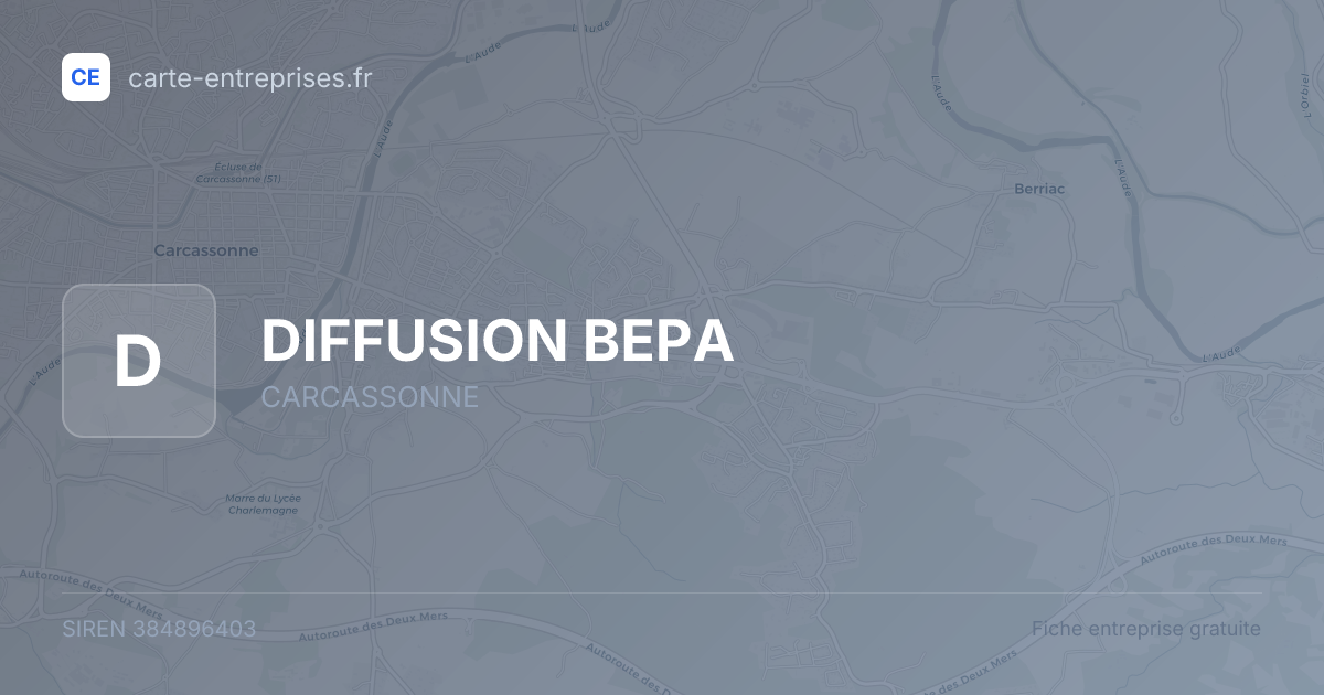 DIFFUSION BEPA — 384896403 — fiche entreprise