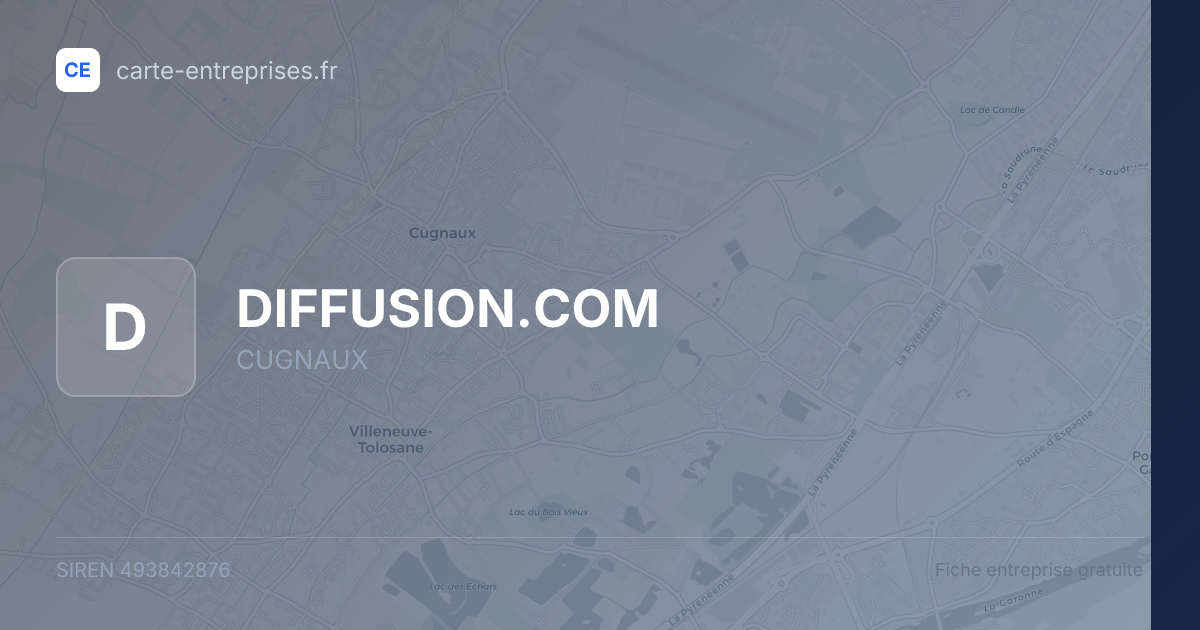 DIFFUSION.COM — 493842876 — fiche entreprise