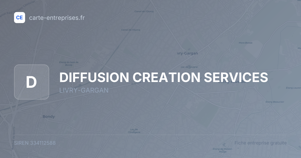 DIFFUSION CREATION SERVICES — 334112588 — fiche entreprise