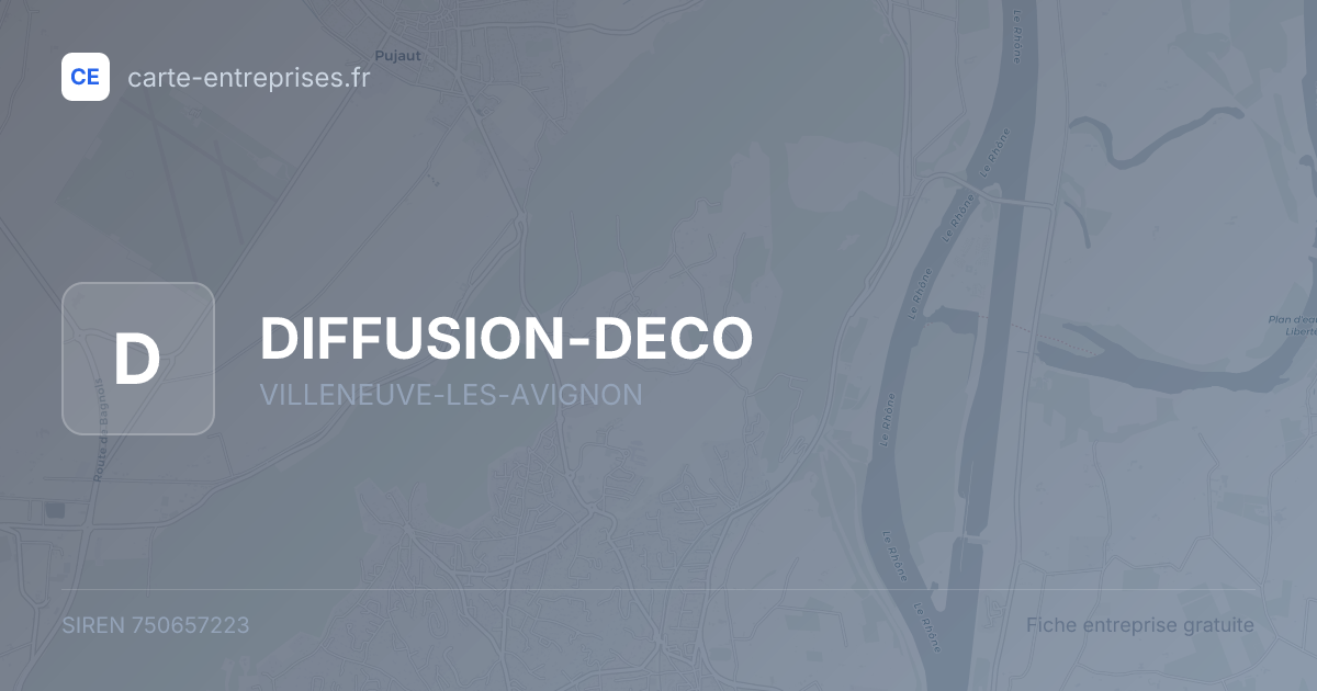 DIFFUSION-DECO — 750657223 — fiche entreprise
