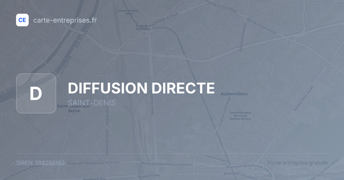 DIFFUSION DIRECTE — 388256182 — fiche entreprise