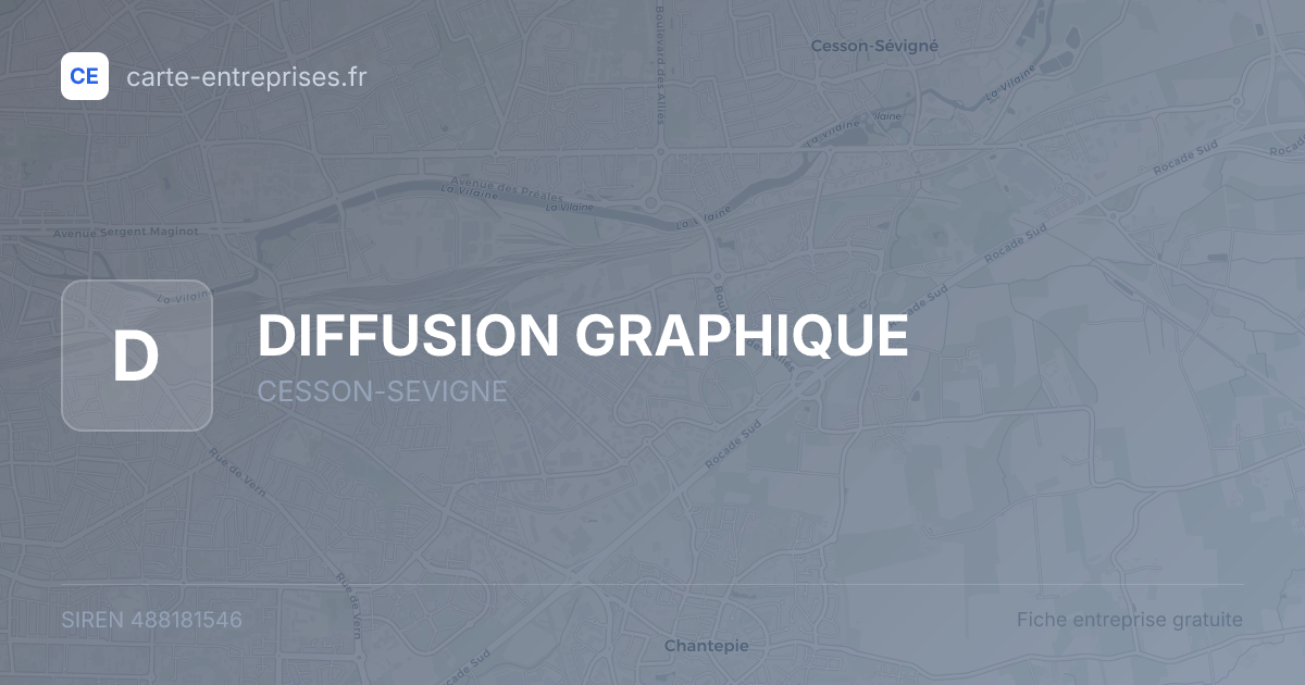 DIFFUSION GRAPHIQUE — 488181546 — fiche entreprise