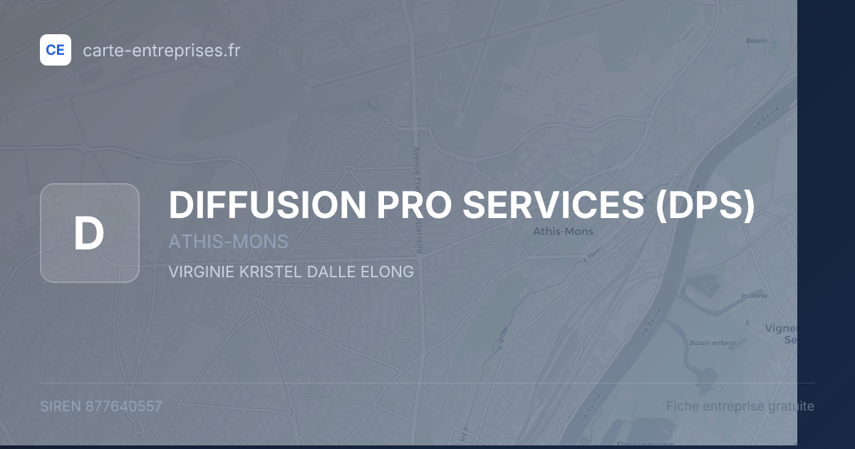 DIFFUSION PRO SERVICES (DPS) — 877640557 — fiche entreprise