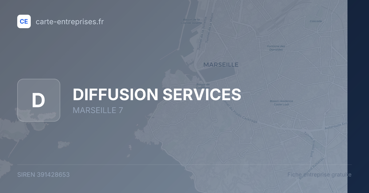 DIFFUSION SERVICES — 391428653 — fiche entreprise