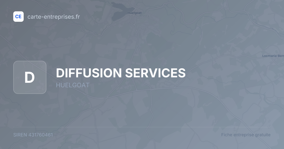 DIFFUSION SERVICES — 431760461 — fiche entreprise