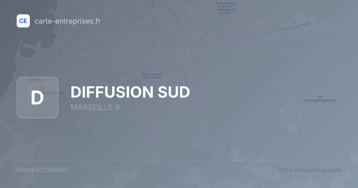 DIFFUSION SUD — 503288607 — fiche entreprise