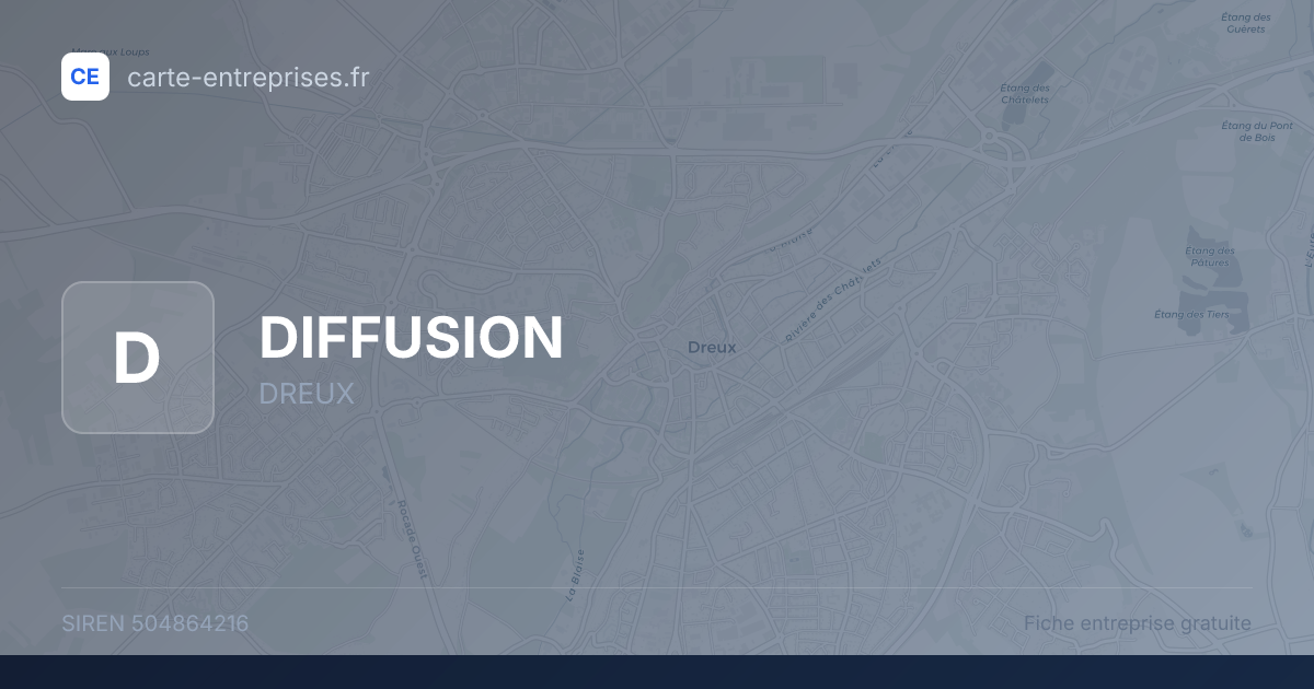 DIFFUSION — 504864216 — fiche entreprise