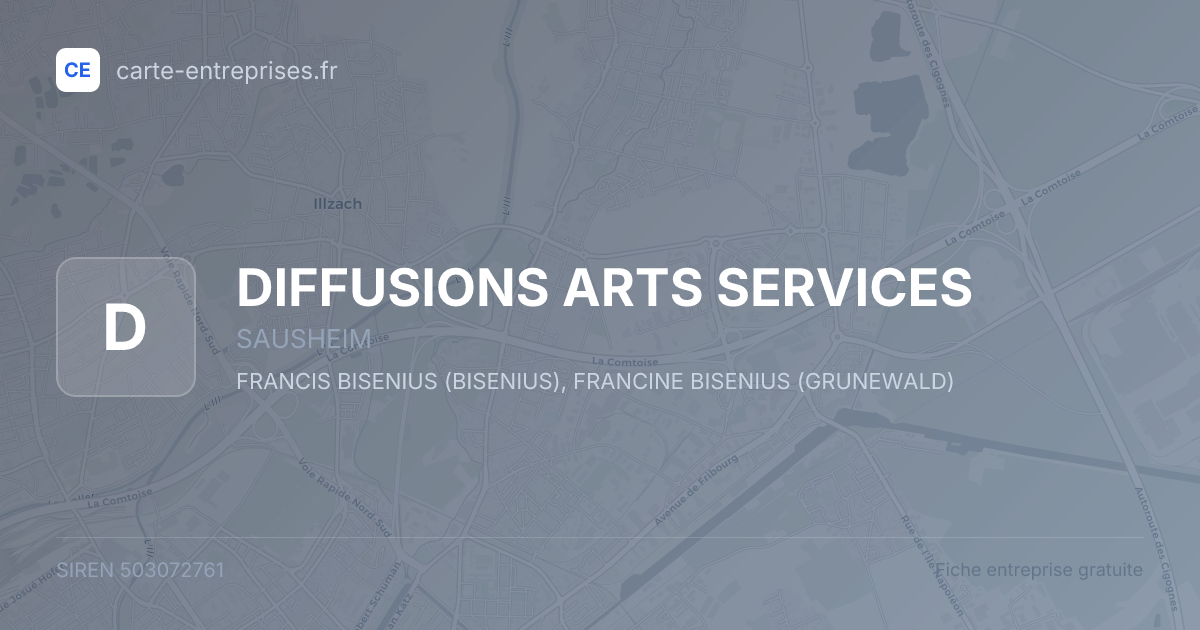 DIFFUSIONS ARTS SERVICES — 503072761 — fiche entreprise