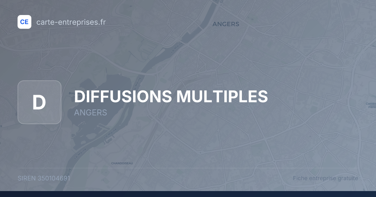 DIFFUSIONS MULTIPLES — 350104691 — fiche entreprise