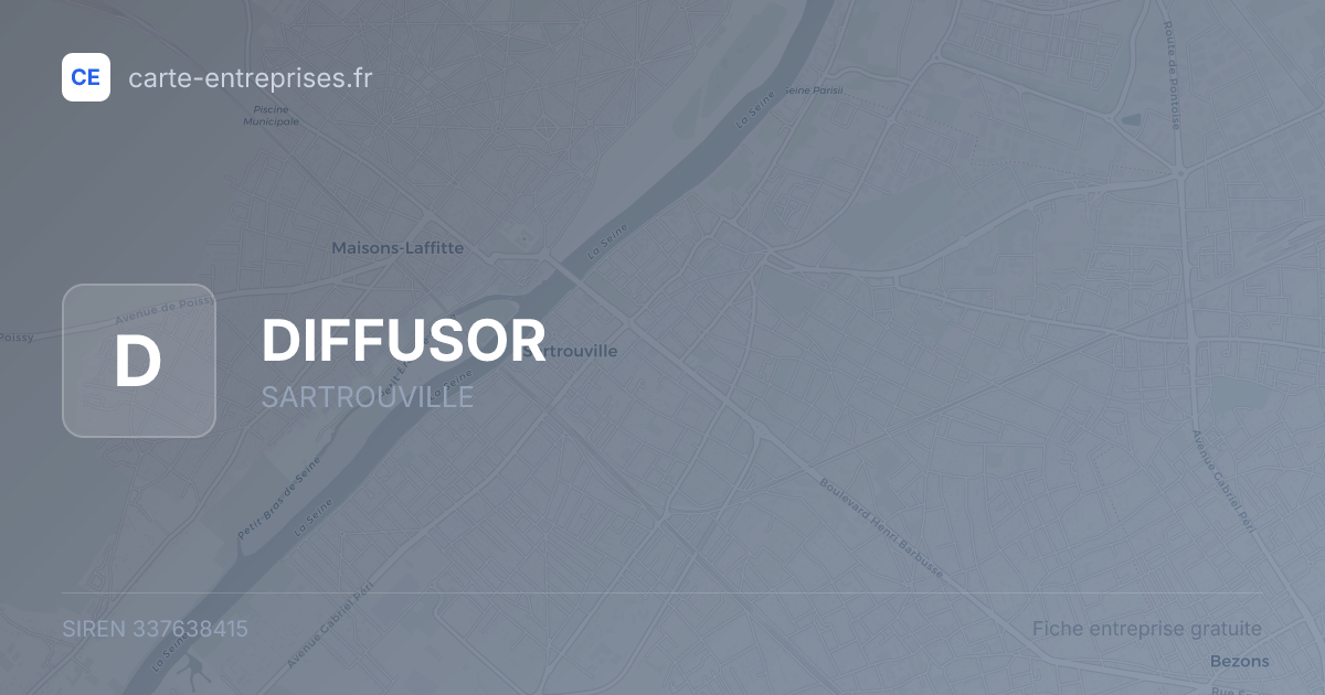DIFFUSOR — 337638415 — fiche entreprise