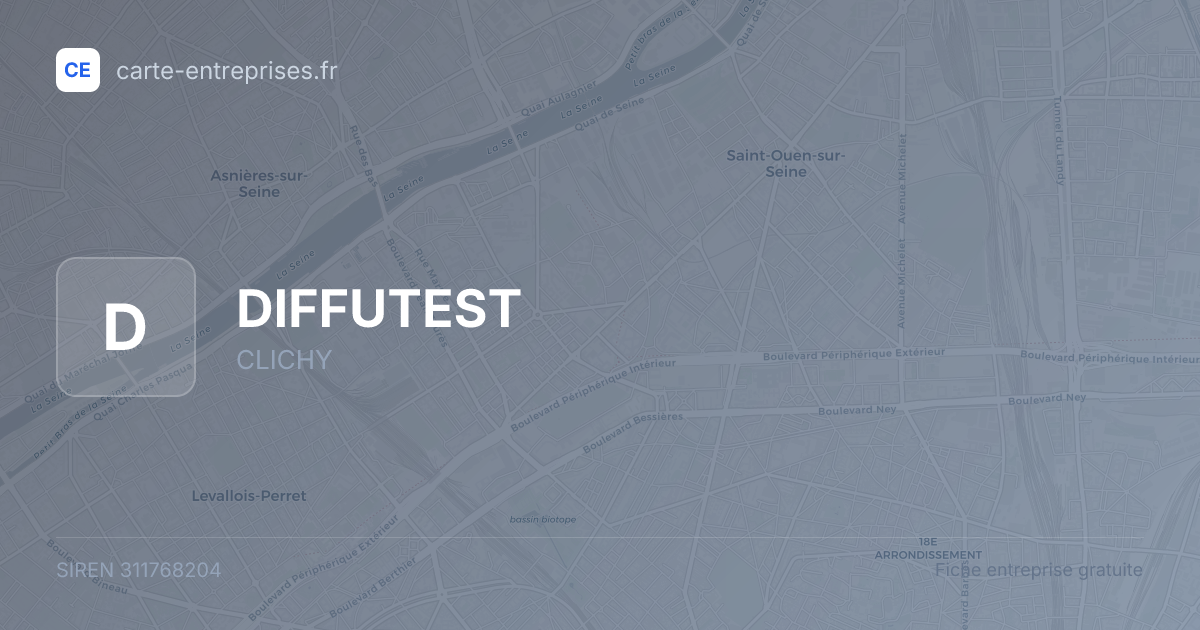 DIFFUTEST — 311768204 — fiche entreprise