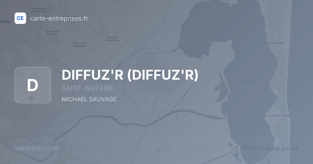 DIFFUZ'R — 835135294 — fiche entreprise