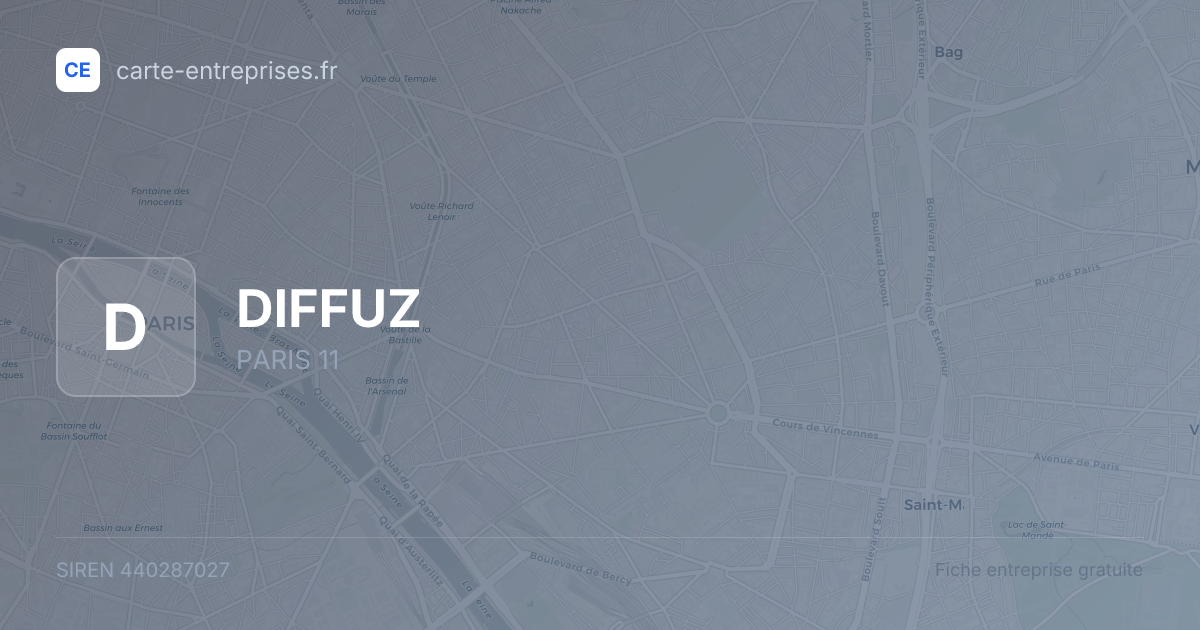 DIFFUZ — 440287027 — fiche entreprise