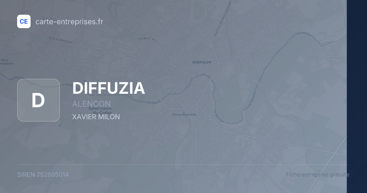 DIFFUZIA — 752605014 — fiche entreprise