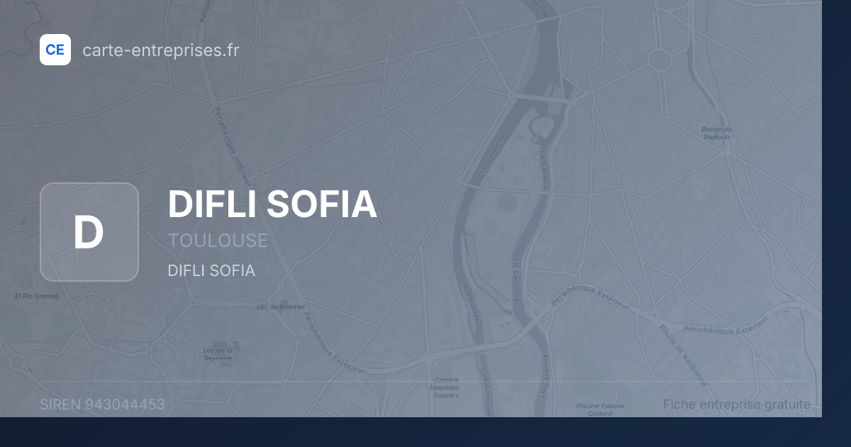 DIFLI SOFIA — 943044453 — fiche entreprise
