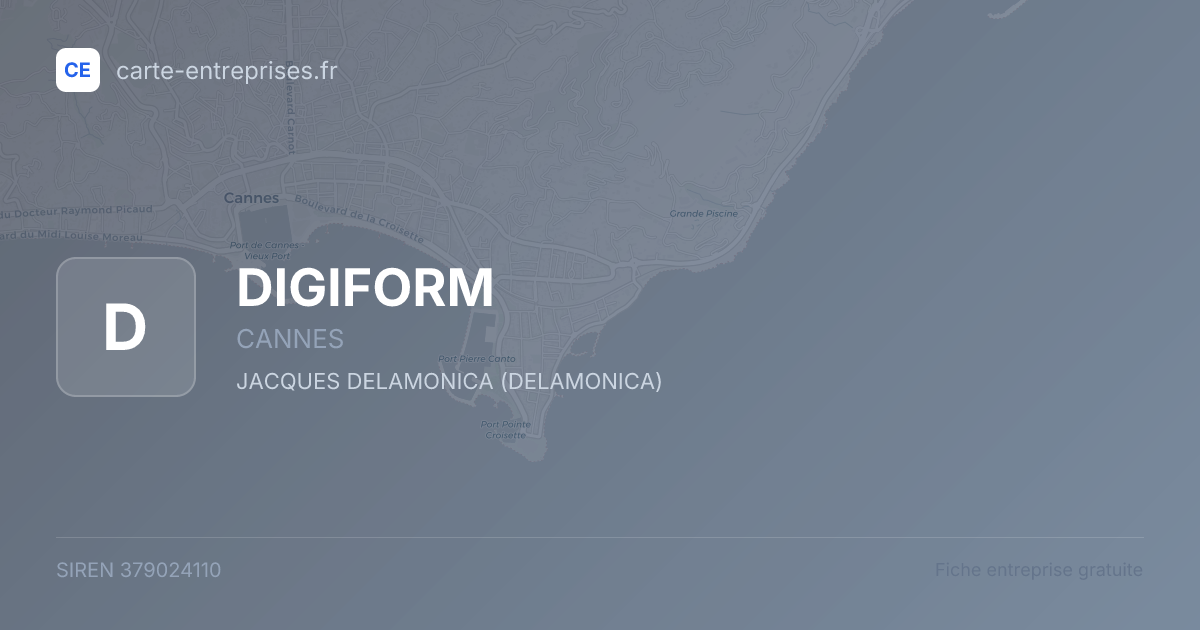 DIGIFORM — 379024110 — fiche entreprise