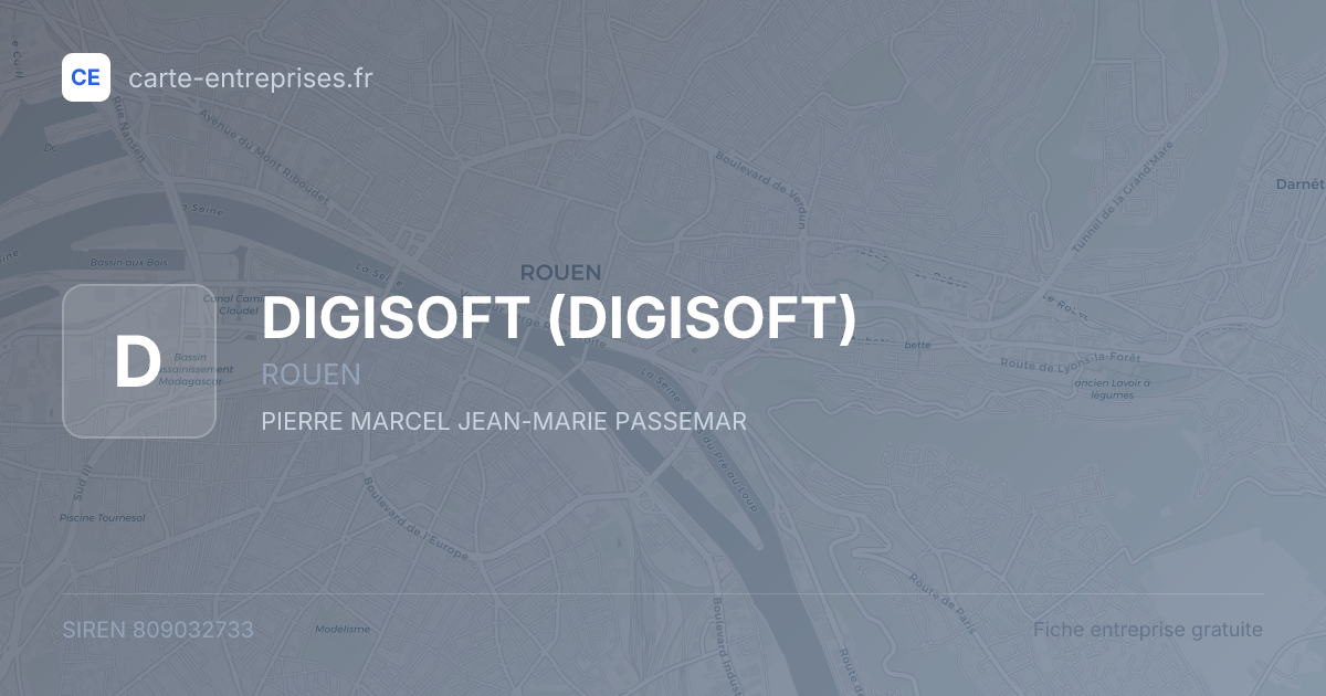 DIGISOFT — 809032733 — fiche entreprise