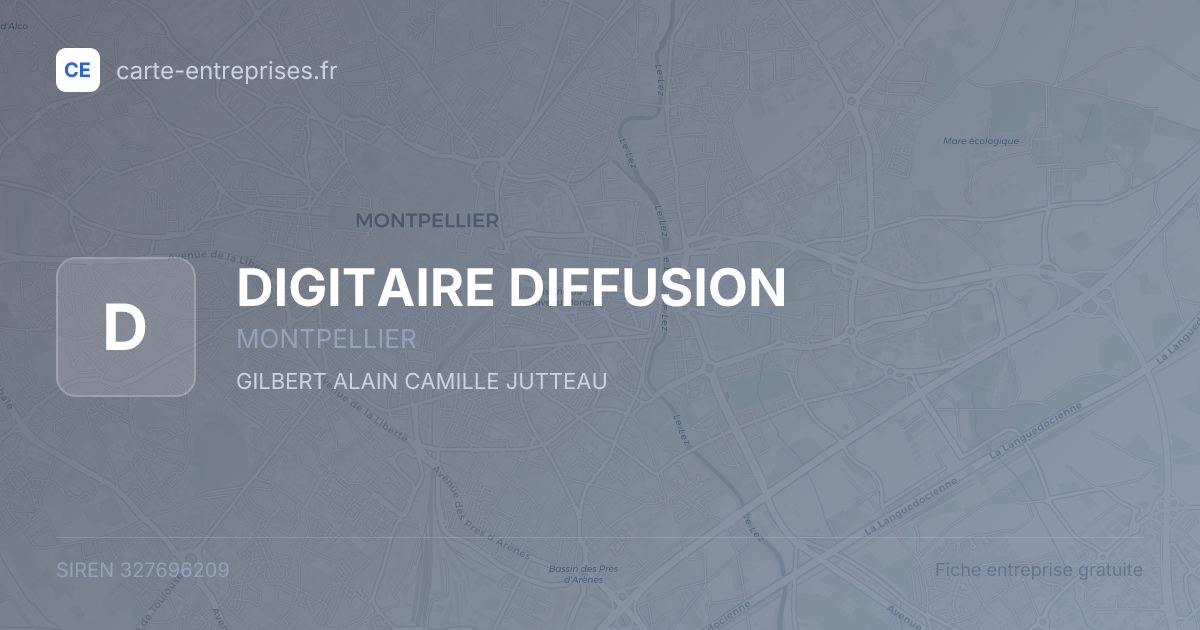 DIGITAIRE DIFFUSION — 327696209 — fiche entreprise