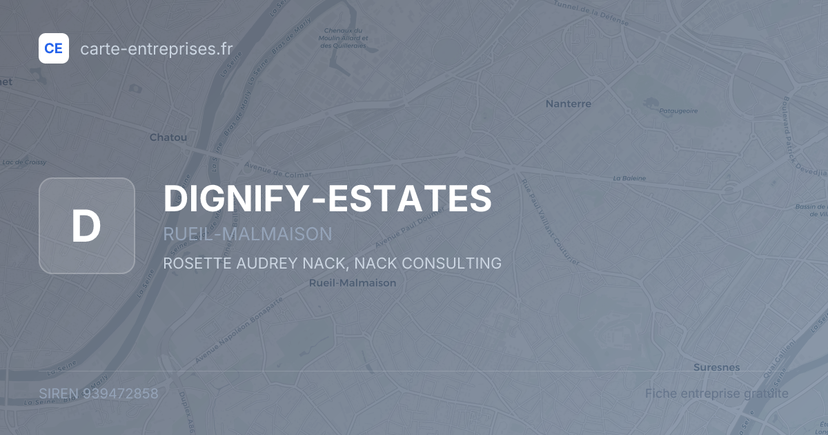 DIGNIFY-ESTATES — 939472858 — fiche entreprise