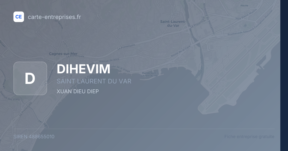DIHEVIM — 488655010 — fiche entreprise