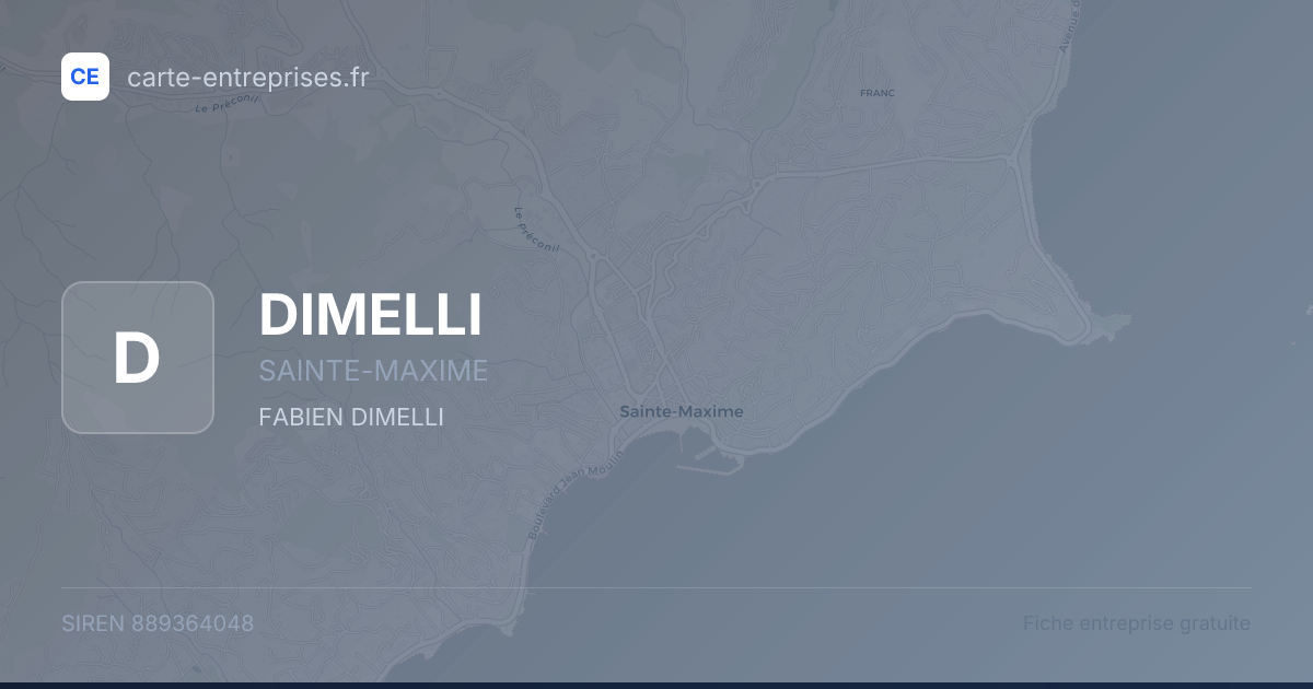 DIMELLI — 889364048 — fiche entreprise