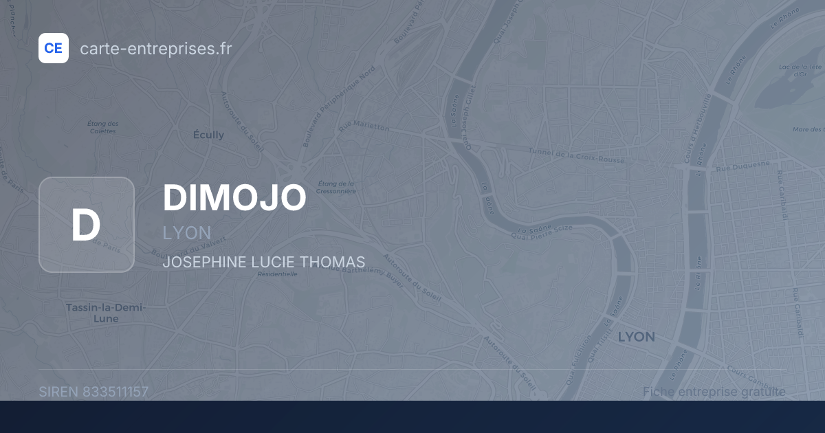 DIMOJO — 833511157 — fiche entreprise