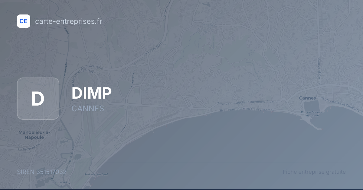 DIMP — 351517032 — fiche entreprise