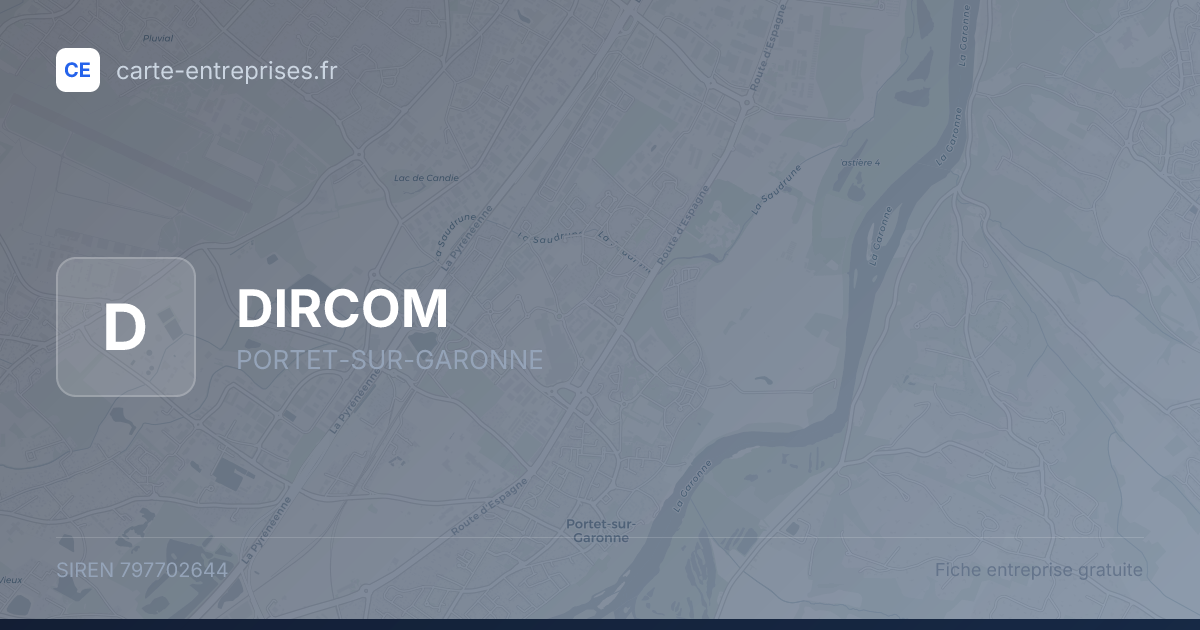 DIRCOM — 797702644 — fiche entreprise