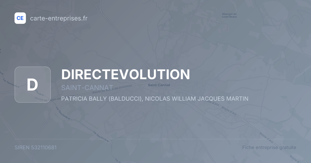 DIRECTEVOLUTION — 532110681 — fiche entreprise
