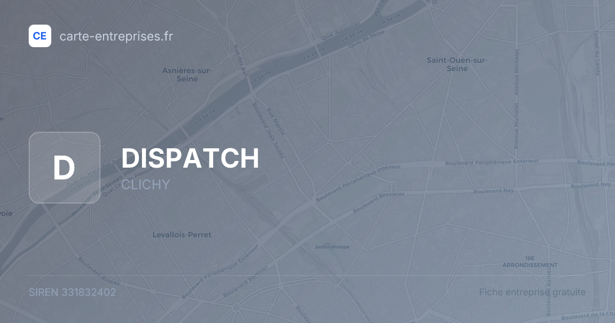 DISPATCH — 331832402 — fiche entreprise