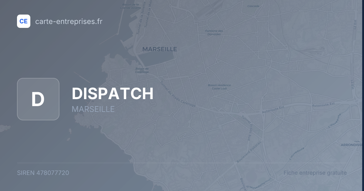 DISPATCH — 478077720 — fiche entreprise